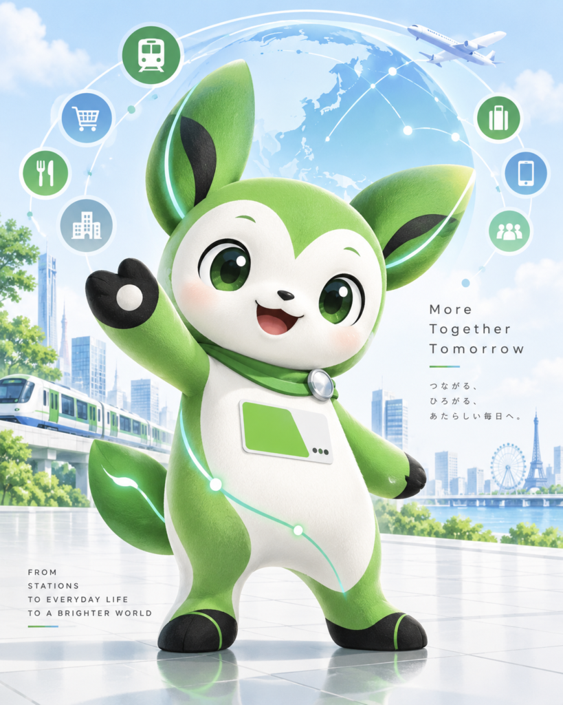 生成AIで勝手に作ったSuicaの新キャラクター
